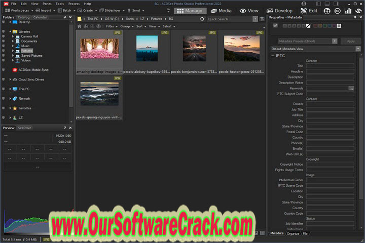 ACDSee Photo Studio Professional 2023 v16.0.3.2348 Free Download with keygen