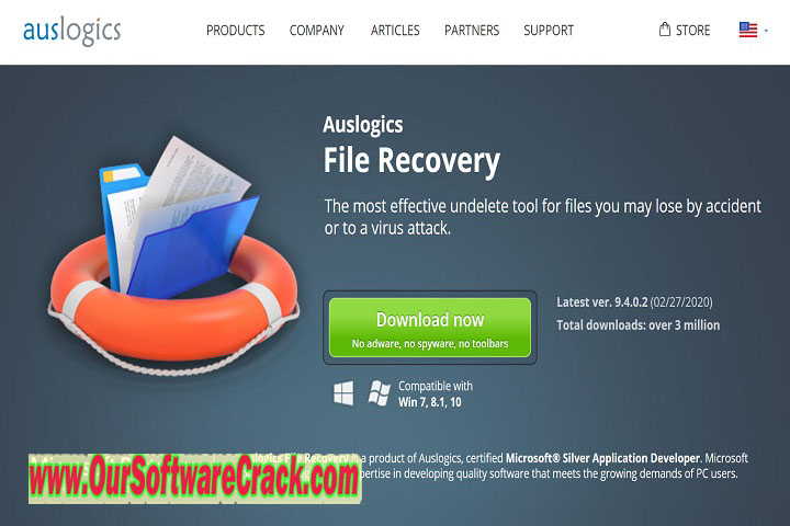 Auslogics File Recovery Professional 11.0.0.2 Free Download with patch