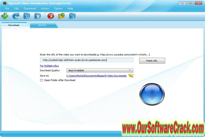 Bigasoft Video Downloader Pro 3.25.1.8322 Free Download with patch