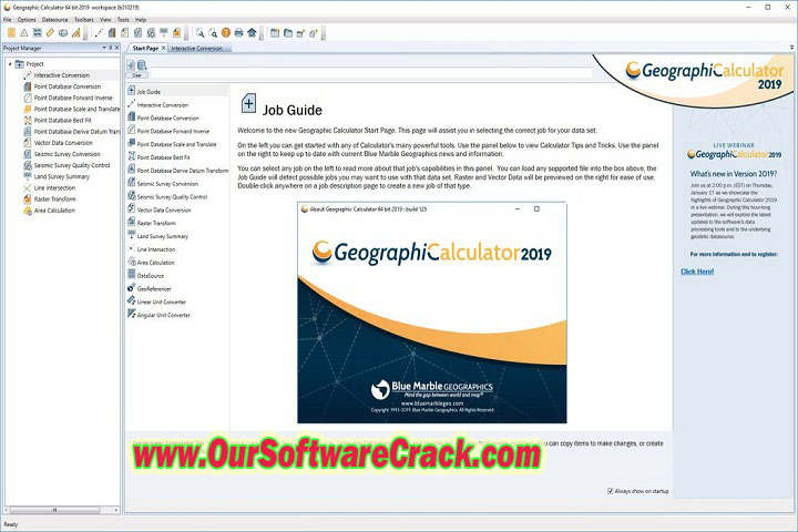 Blue Marble Geographic Calculator 2023x64 Free Download with patch