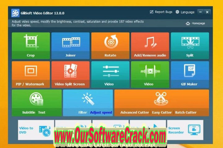 GiliSoft Video Editor 15.7 Free Download with keygen