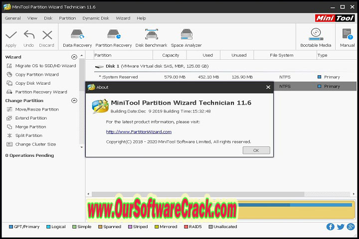 MiniTool Partition Wizard Technician 12.7 Free Download with patch
