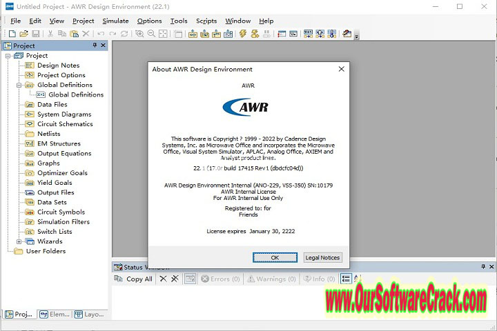 NIAWR Design Environment 22.1 Free Download with keygen