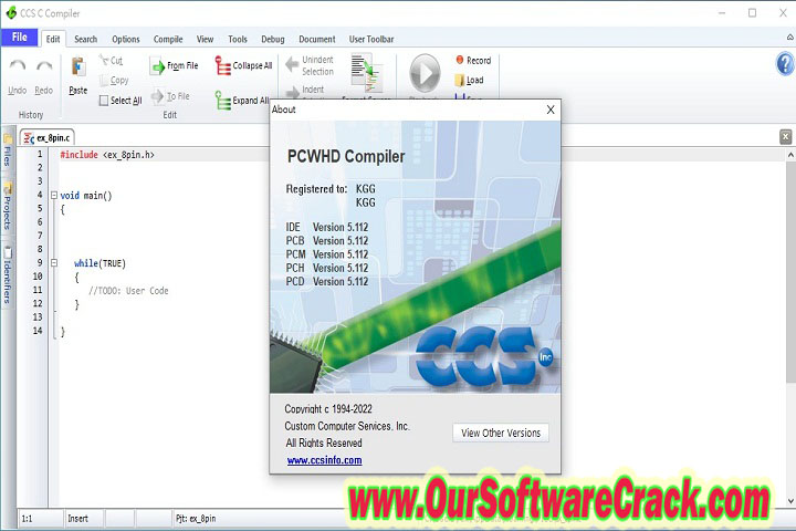 PICC Compiler CCS PCWHD 5.112 Free Download with keygen