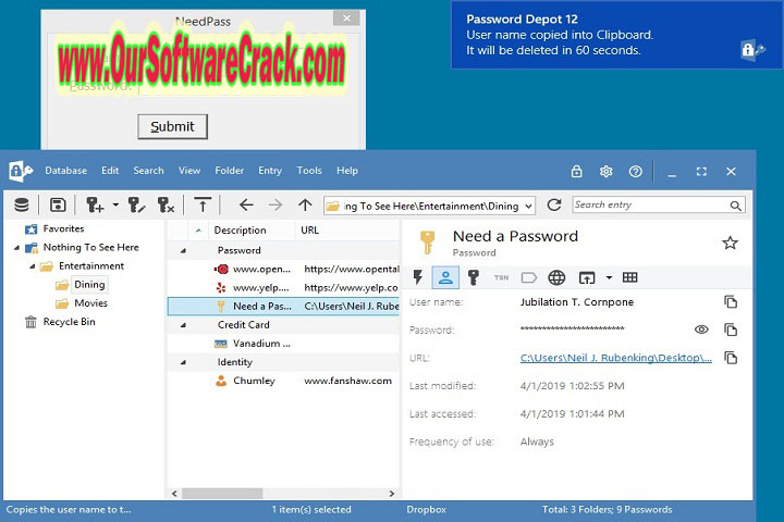 Password Depot 17.0.1 Free Download with patch
