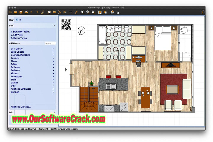 Room Arranger 9.7.1.629 Free Download with patch