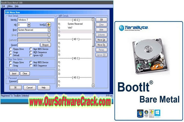 TeraByte Unlimited BootIt Bare Metal v1.84 Free Download with patch