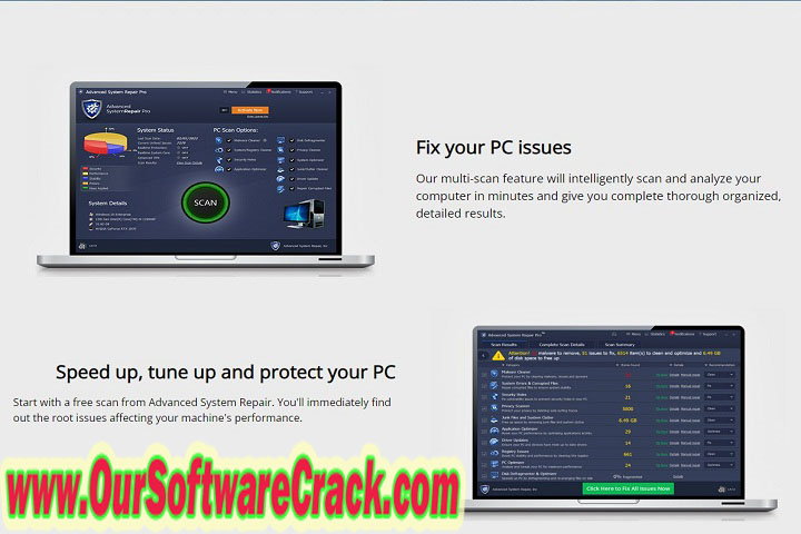 Advanced System Repair Pro v1.9.9.3 Free Download with keygen