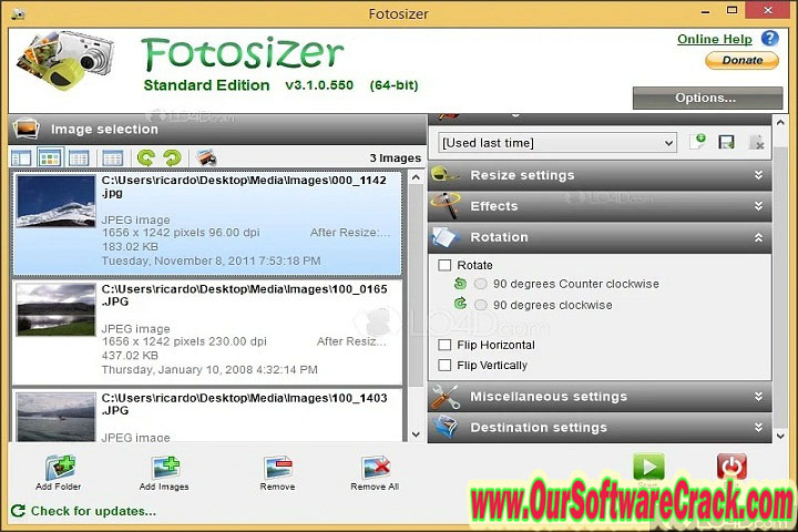 Fotosizer Professional 3.16.1.581 Free Download with patch