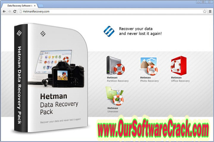 Hetman Data Recovery Pack 4.4 Free Download with patch