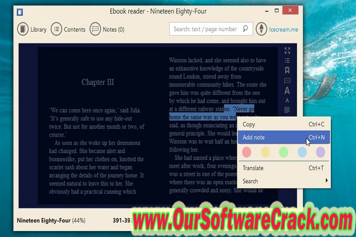 Icecream Ebook Reader Pro v6.21 Free Download with keygen