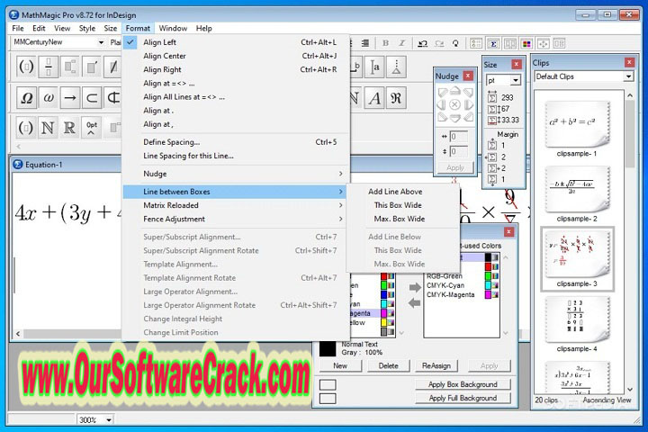 MathMagic Pro for Adobe InDesign 8.9.59 Free Download with keygen