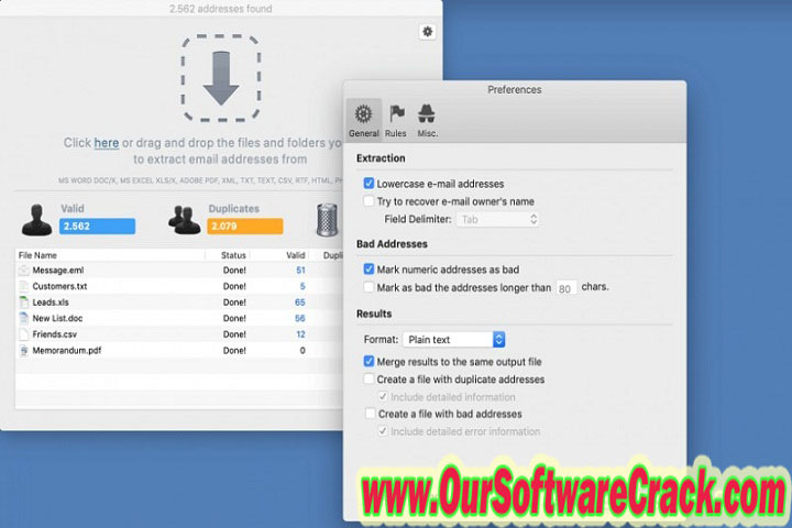 Maxprog eMail Extractor v3.8.7 Free Download with patch