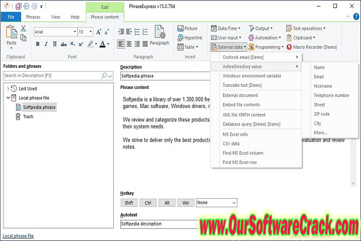 Phrase Express 16.0.174 Free Download with keygen