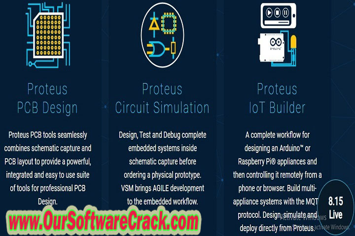 Proteus Professional 8.15 Free Download with patch