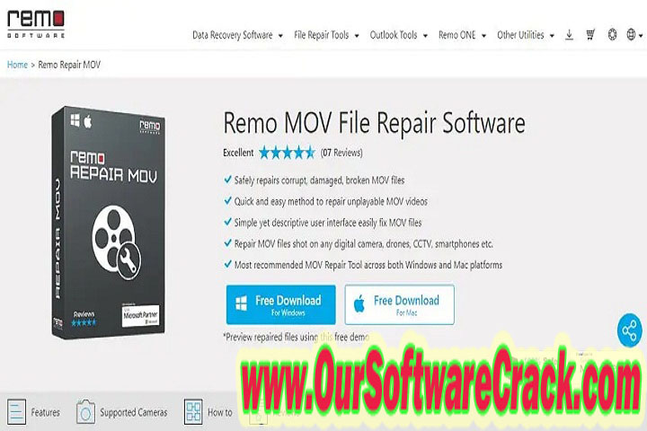Remo Video Repair v1.0.0.20 Free Download with patch