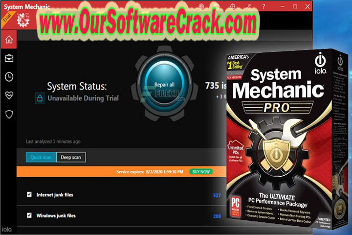 System Mechanic Pro 22.7.2.104 Free Download with patch