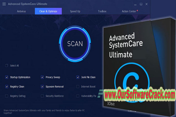 SystemCare Ultimate 16.0.0.13 Free Download with patch