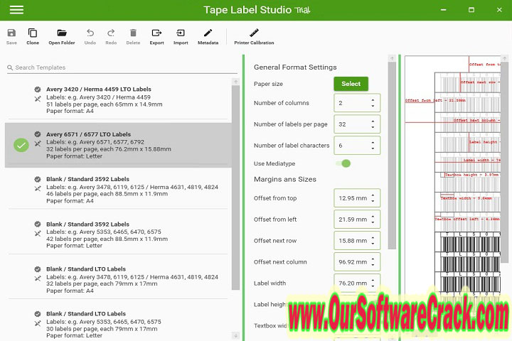 Tape Label Studio Enterprise 2022 11.0.7028 Free Download with patch