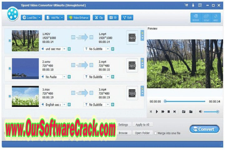 Tipard Video Converter Ultimate 10.3.20 Free Download with patch