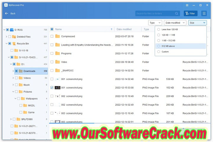 AOMEI MyRecover v2.5.0 Free Download with patch