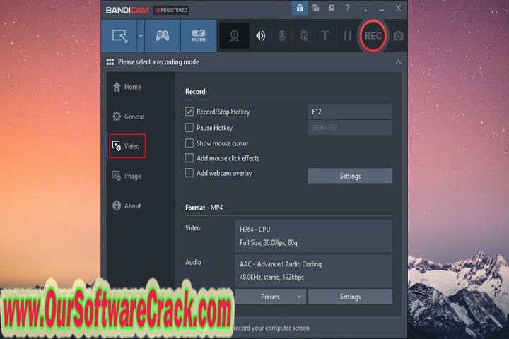 Bandicam v6.0.2.2018 Free Download with keygen