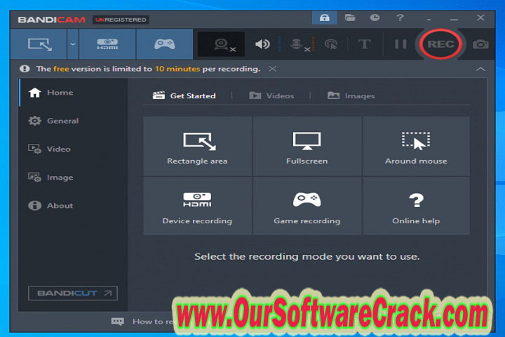 Bandicam v6.0.2.2018 Free Download with patch