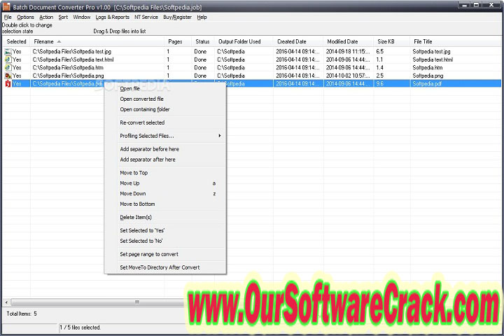 Batch Document Converter Pro v1.15 Free Download with patch