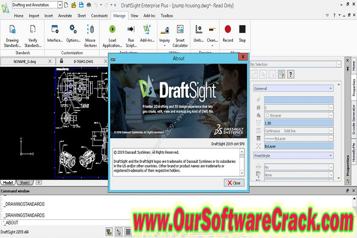 DS DraftSight Enterprise Plus 2023 v1.0 Free Download with patch