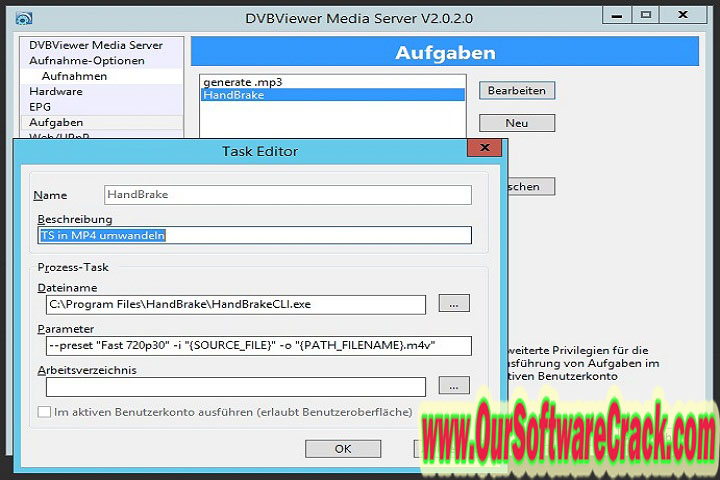 DVB Viewer Pro v7.2.2.1 Free Download with keygen