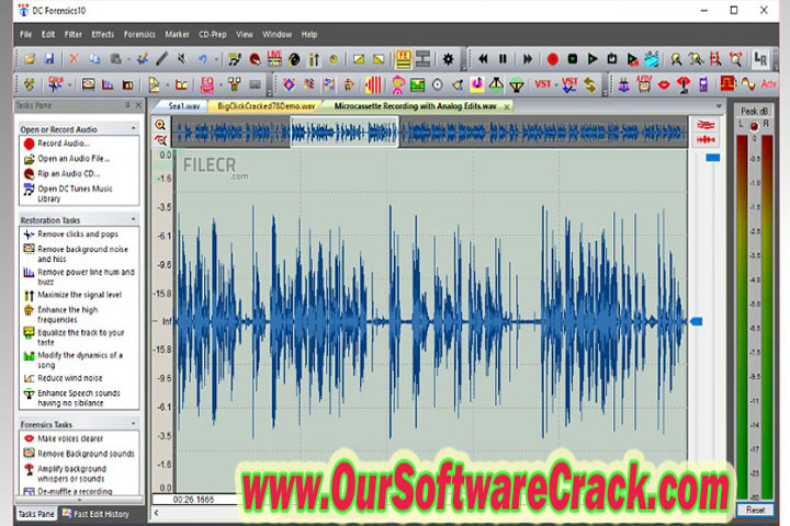 Diamond Cut Audio Restoration Tools v10.81 Free Download with keygen