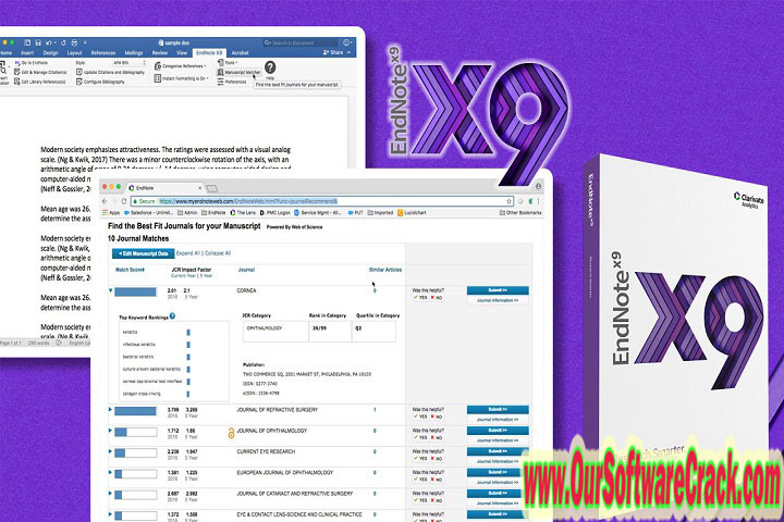 EndNote v20.5 Free Download with patch