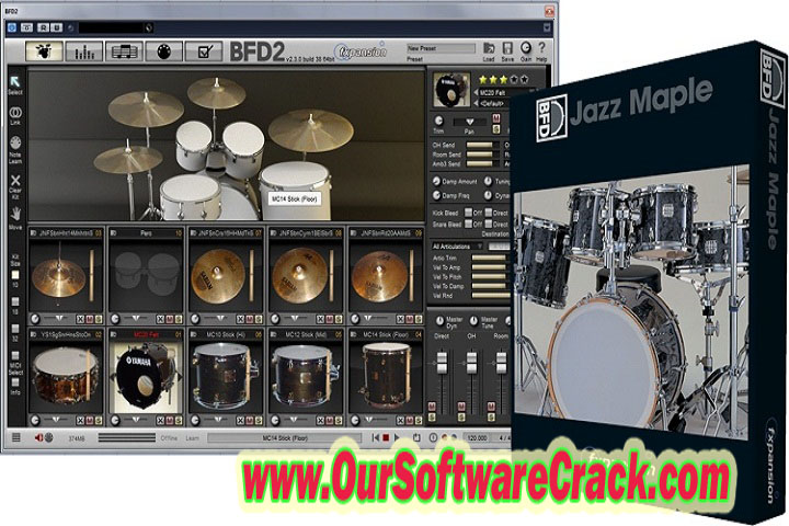 FXpansion BFD Jazz Maple Expansion v1.0 Free Download with patch