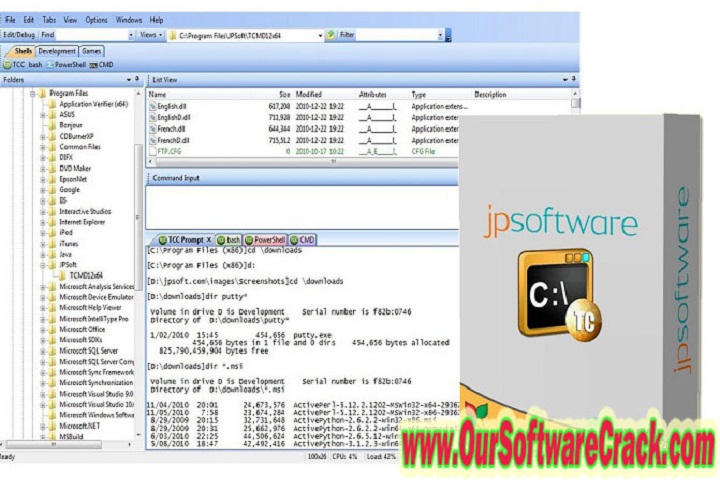 JP Software Take Command v29.00.14 Free Download with patch