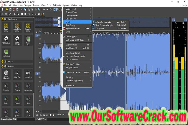 MAGIX SOUND FORGE Audio Studio v16.1.0.47 Free Download with keygen