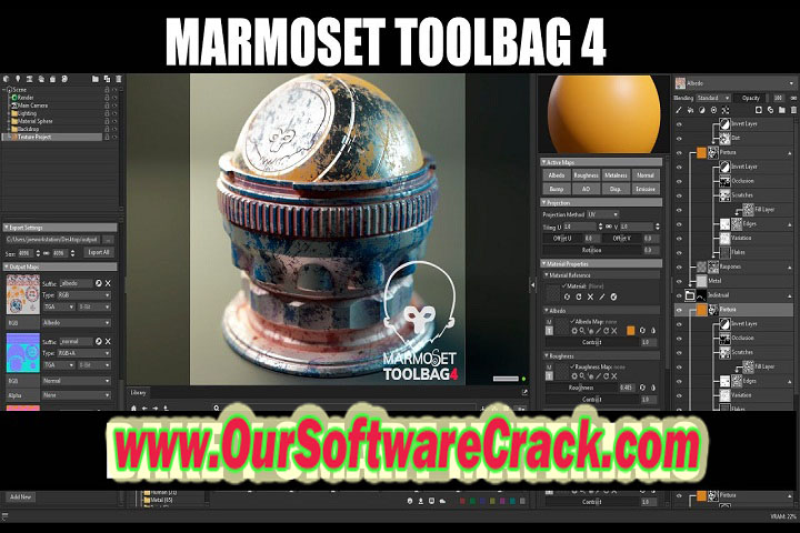 Marmoset Toolbag v4.0.5.2 Free Download with patch