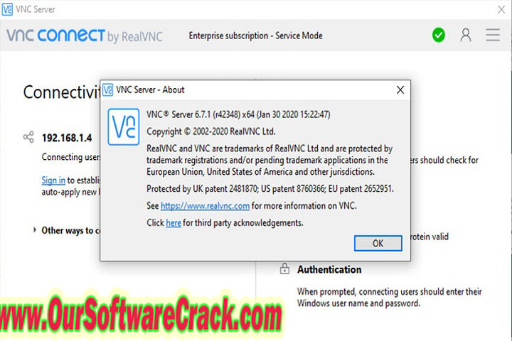 Real VNC Enterprise v6.11.0.47988 Free Download with keygen