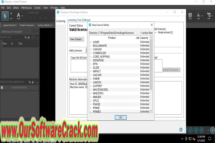 Schrodinger Suites 2023 v1 Free Download with keygen