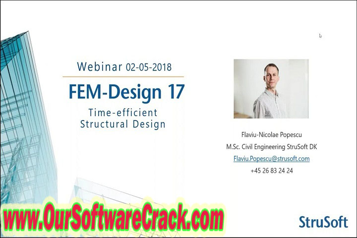 StruSoft FEM Design Suite v21.00.005 Free Download with keygen