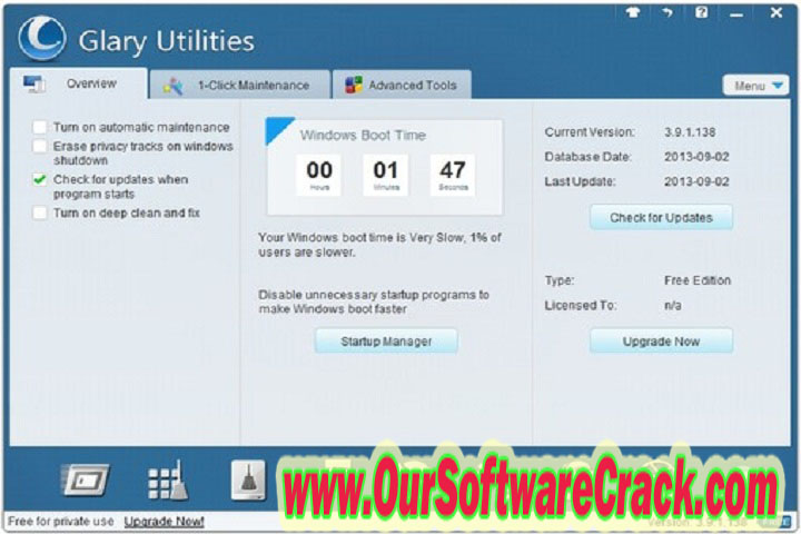 Glary Utilities Pro 5.193.0.222 PC Software