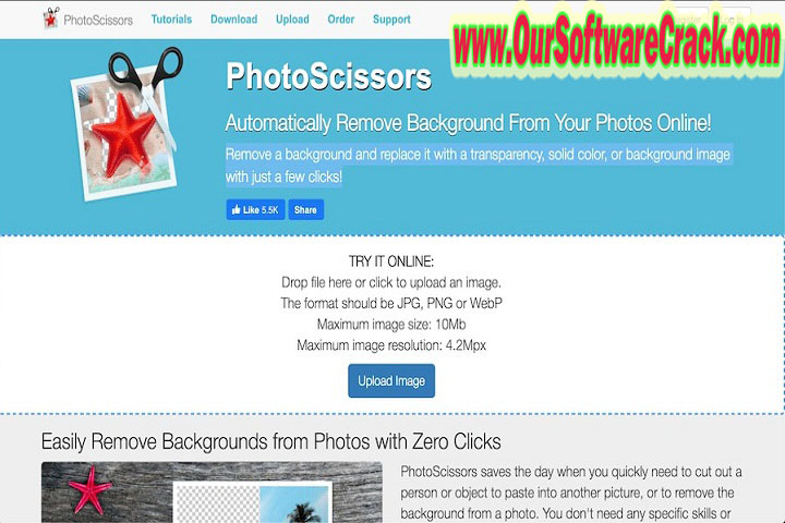 PhotoScissors 9.0.1 PC Software