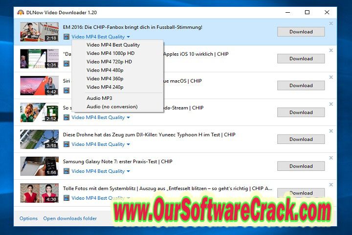 DLNow Video Downloader 1.51.2022.08.19 PC Software