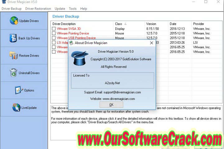 Driver Magician 5.9 PC Software