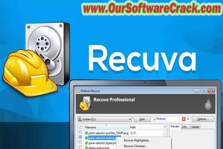 Recuva Professional Business Technician 1.53.2083 PC Software