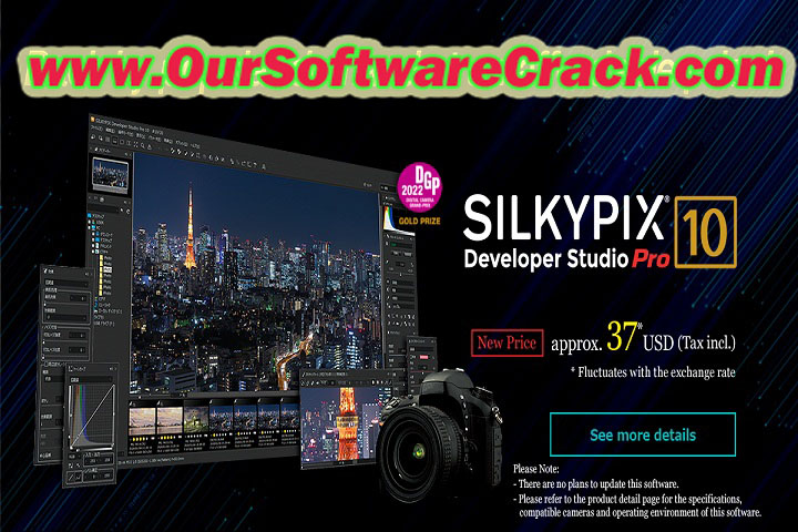 SILKYPIX Developer Studio Pro for FUJIFILM 11.4.3.3 PC Software