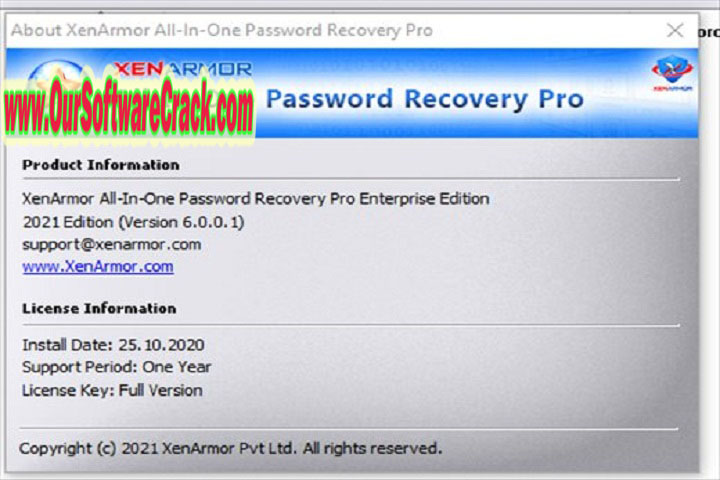 XenArmor Asterisk Password Recovery v6.0.0.1 PC Software