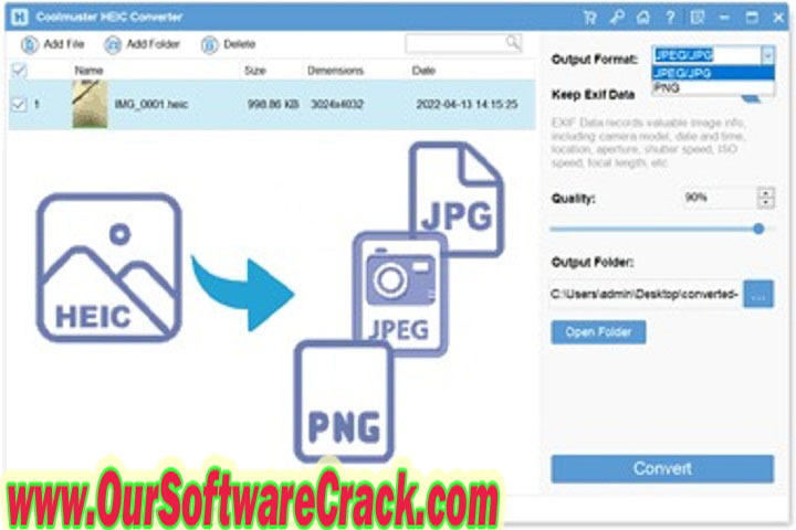 Coolmuster HEIC Converter 1.0.24 PC Software
