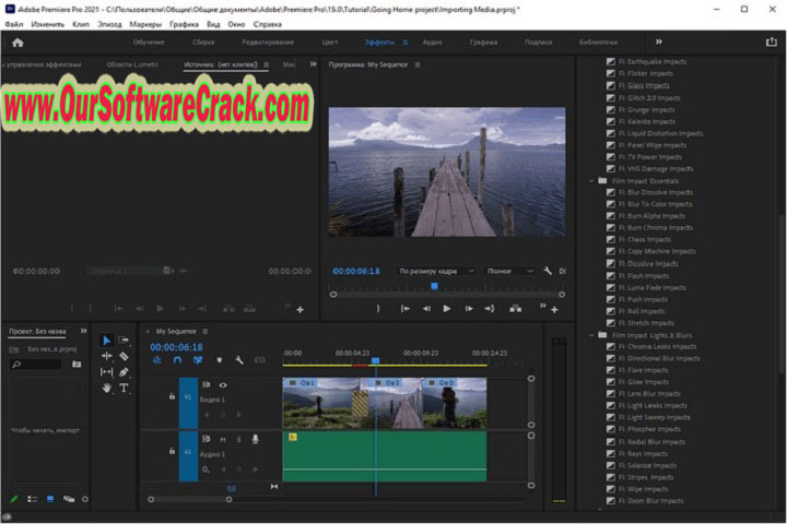 FilmImpact Premium Video Transitions v4.7.2 PC Software