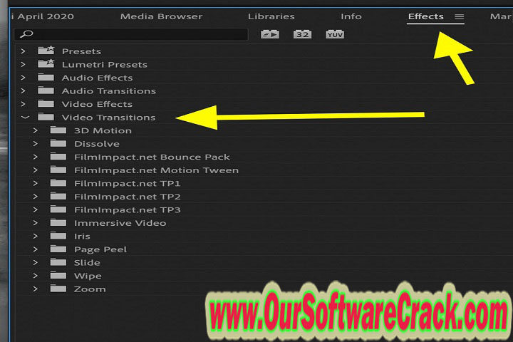 FilmImpact Premium Video Transitions v4.7.2 PC Software