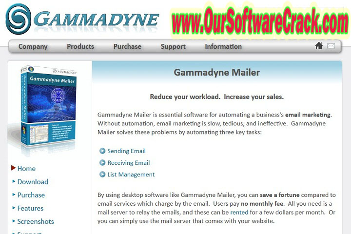 Gammadyne Mailer 65.0 PC Software